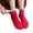 Red, variant on Women Autumn Winter Matching Pearl Thickened Warm Mid Tube Socks Cozy Casual Hosiery Green One Size