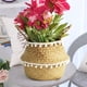 thumbnail image 2 of Cesta de almacenamiento portátil para el hogar cesta plegable para macetas Ehuebsd de flores con cinturón cuerda de paja organizador de tejido artesanías, 2 of 7