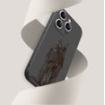 thumbnail image 4 of Show off Your Fun Side with this Eye-catching Cartoon Design Matte Silver Phone Cover for iPhone 15 Pro Max 14 13 12 Pro 11!, 4 of 4