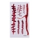 thumbnail image 2 of Calcomanías de arte corporal desechables Pegatinas de tatuajes falsos impermeables de Halloween (2), 2 of 6