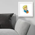 thumbnail image 3 of Gallery Pops Scooby-Doo - Fred Headshot Wall Art, White Framed Version, 12" x 12", 3 of 5