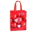 thumbnail image 3 of Reusable Grocery Bags Valentine’S Day Tote Bags with Handles Valentine’S Day Reusable Grocery Bags Multipurpose Non-Woven Large Gift Bag Grocery Shopping Bags for Valentine’S Day, 3 of 4