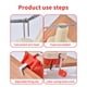 thumbnail image 4 of Bearachild Bobinadora de bolas de hilo ligera, accesorios de tejer impermeables, bobinadoras de lana resistentes al desgaste, hilandero manual, Artesanía, 4 of 6