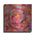 thumbnail image 1 of Luxe Metal Art 'Coral Radial 1' by David Manlove, Metal Wall Art, 36"x36", 1 of 7