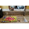 thumbnail image 2 of Carolines Treasures Flower - Hibiscus Dish Drying Mat, 14" x 21", Multicolor, 2 of 2