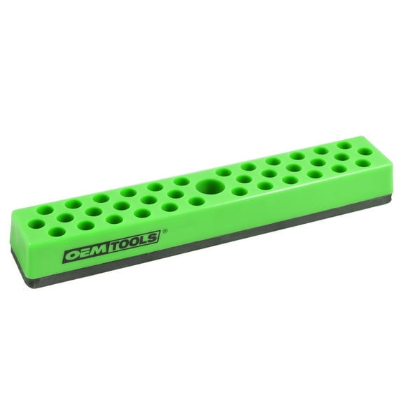 OEMTools 36 Piece Magnetic Hex Bit Holder (Green)