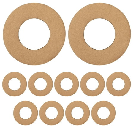 BESTYASH 11Pc Wreath Frame Large Paperboard for DIY Crafts Floral Models and Home Decorations