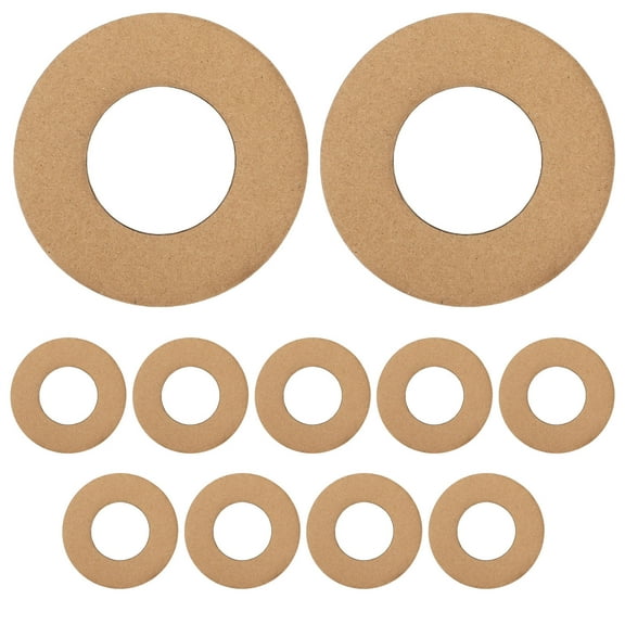 BESTYASH 11Pc Wreath Frame Large Paperboard for DIY Crafts Floral Models and Home Decorations