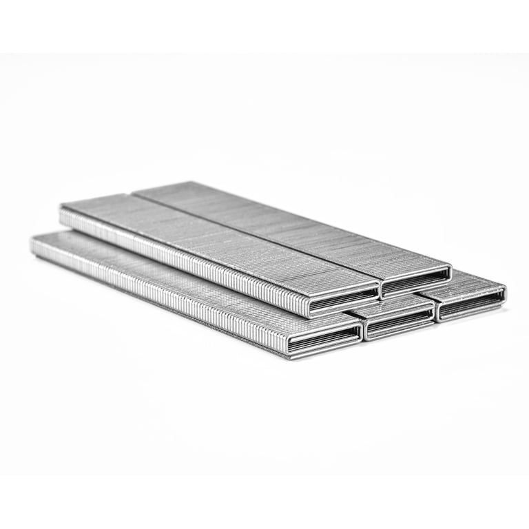 Spot Nails 1/2-Inch Power Crown Staples - 5000 Per Box, Electro-Galvanized, Compatible With Bostitch STCR5019