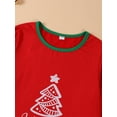 thumbnail image 3 of Nituyy Christmas Santa Hat Pattern Family Matching Pajamas,2-piece,Unisex,Sizes Baby-Kids-Adult, 3 of 8