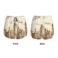 thumbnail image 5 of Lsque New York Printed Women's Running Shorts with Liner Pockets,Elastic Quick Dry Workout Athletic Gym Yoga Shorts,Womens High Waist Shorts-Small, 5 of 9