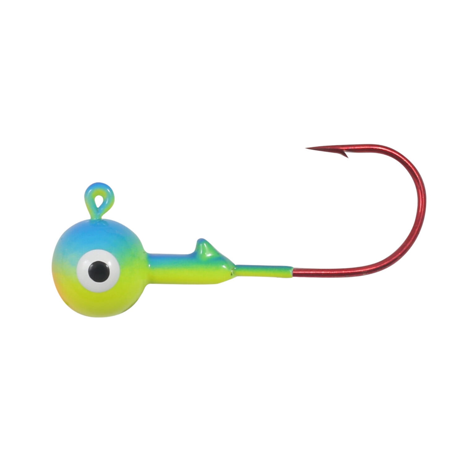 Northland Fishing Tackle Gum-Ball Jig for Panfish, Walleye, Bass, and Trout, Assorted, 1/32 Oz, 15/Card