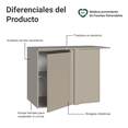 thumbnail image 3 of Mueble De Cocina Esquinero Madesa Nice 1 Puerta Crema 01, 3 of 5