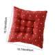 thumbnail image 3 of Almohadilla para Silla, Cojín de Asiento con Relleno de Fibra de Poliéster, Cojín de Piso Cuadrado, Cojín de Meditación con Tamaño de 40 x 40 cm para Hogar, Oficina, Sillas de Comedor, 3 of 6