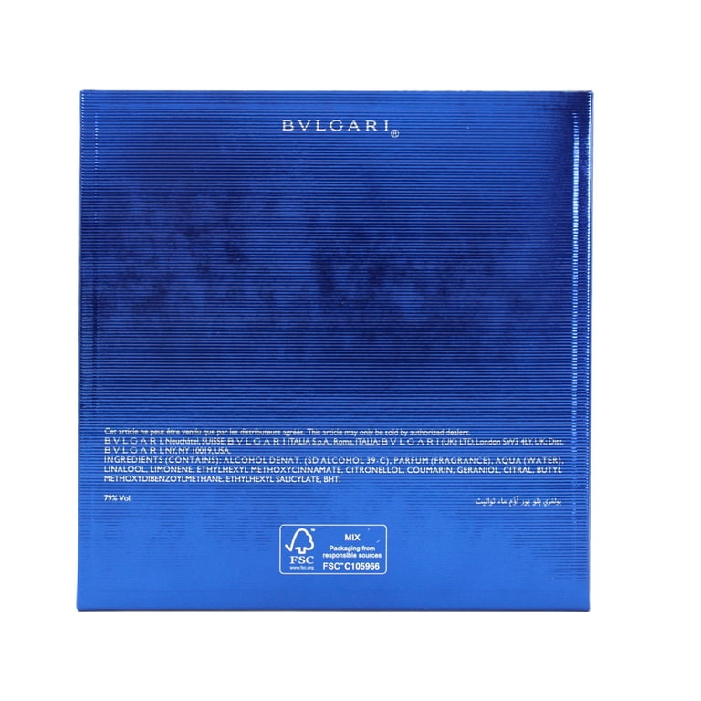 Bvlgari BLV Perfume for Men, 3.3 oz EDT - Walmart.com