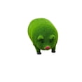 thumbnail image 3 of Garden Decor for Outside, Weird Pig Statue Decorative Pig Sculpture Topiary Figurines Green Flocking Pig Ornament Artificial for Garden Yard, 3 of 7