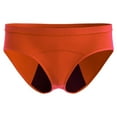 thumbnail image 4 of KHONTS Comfort Bikini Period Underwear for Women Regular Absorbency Keeps Dry from All Leaks Orange XXL, 4 of 4
