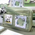 thumbnail image 6 of Kawaii Cute Aesthetic Pencil Case - Large Capacity Canvas Pen Pouch Bag, 6 of 7