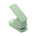 thumbnail image 2 of Perforadora de papel para adultos, material de oficina para encuadernación de discos, manualidades y diarios. Agujero de hongo verde, 2 of 9