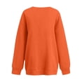 thumbnail image 5 of TOMVIGX Football Sweatshirts for Women Graphic Cute Oversized Sweatshirt Touchdown Football Mom Tops Tailgate Season Sunday Funday Fall Outfits, 5 of 5