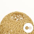 thumbnail image 4 of 2pcs Simple Style Woven Craft Lampshades Exquisite Lamp Cover Decor Accessories, 4 of 8