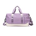 thumbnail image 1 of Bolsa de lona Totes de viaje para yoga Púrpura Sunnimix Duffel de deportes, 1 of 8