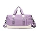 thumbnail image 1 of Bolsa de lona Totes de viaje para yoga Púrpura Sunnimix Duffel de deportes, 1 of 8