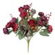 thumbnail image 4 of Ramo de rosas y peonías de seda artificial para decoración del hogar, bodas, fiestas – flores artificiales para centros de mesa o regalos, arreglo duradero de 12 pulgadas, 4 of 4