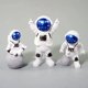thumbnail image 2 of 6 figuras de astronauta nórdico de resina, miniadornos de mesa, accesorios de decoración para sala de estar, azul estrellado, 2 of 8