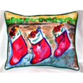thumbnail image 1 of Betsy Drake HJ279 Bas de Noël Grand Coussin Intérieur & Extérieur 16 x 20, 1 of 2
