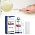 thumbnail image 5 of Sealant – AB Glue For Wall Hole Filler Tan Drywall Large Hole Premix Stucco Patch Plaster Washers Small Hole Flash Patch Drywall Ceiling Cover Ups Drywall Filler Tube Drywall Texture Can Stucco Mix, 5 of 9