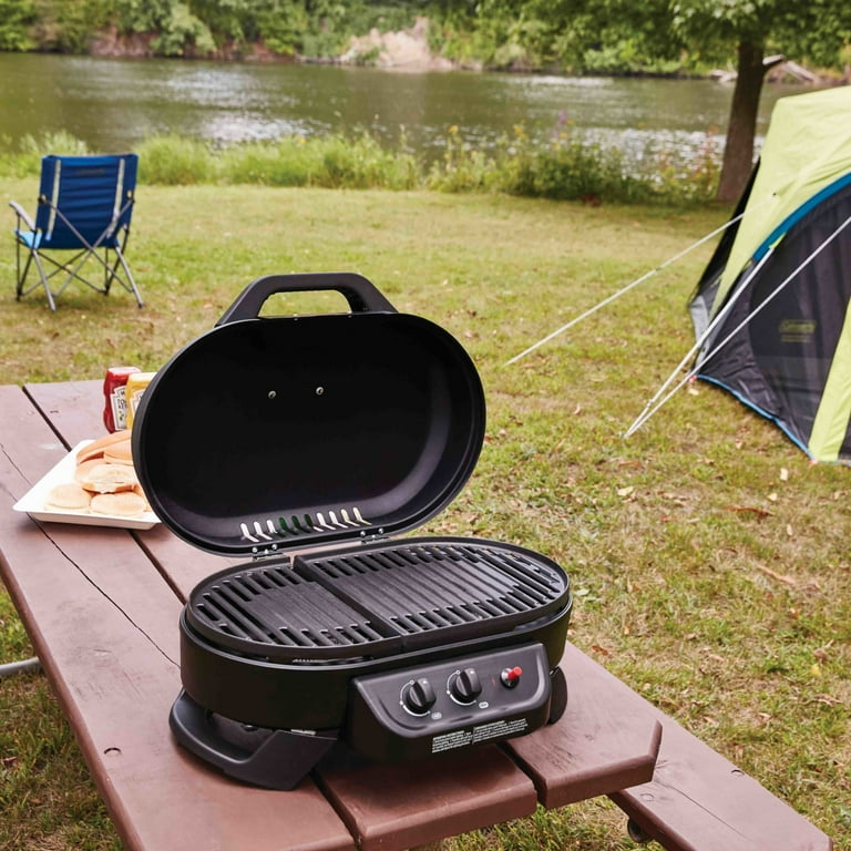 Coleman RoadTrip 225 Tabletop Propane Gas Grill, Black - Walmart.com