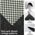 thumbnail image 3 of Navy and Beige Checkerboard Pattern Kitchen Rugs Sets Of 3,Kitchen Runner Rugs Non Skid Washable,Decorative Kitchen Floor Mats for Kitchen,Sink,Laundry,17"x30"+ 17"x47" + 17"x59", 3 of 6