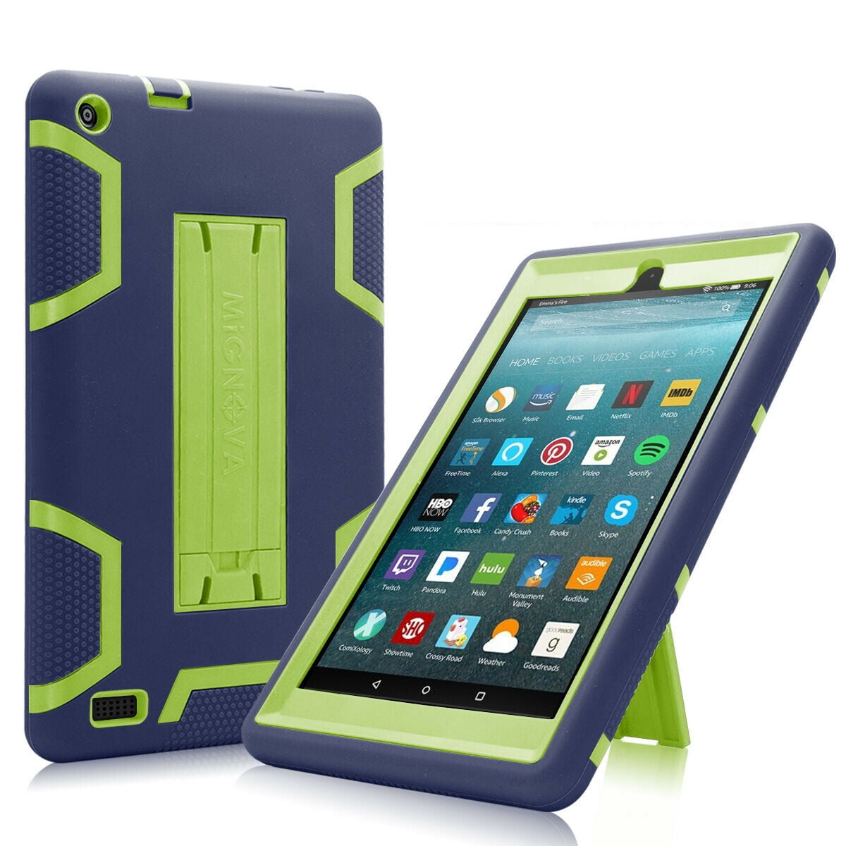 Mignova Case For Amazon Fire 7 (2017 Release) Case,[Kickstand Feature