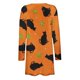 thumbnail image 5 of Abrigo estampado a la moda para mujer, cárdigan de manga larga, blusa informal holgada, Tops Pompotops qwe21040, 5 of 5