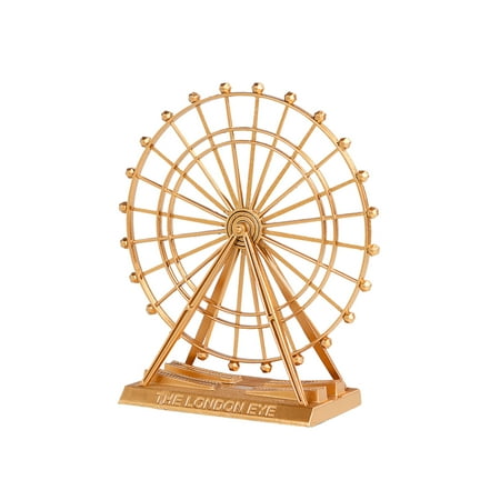 Stable Living Room Study Ferris Wheel Sculpture Wrought Iron Desktop ...