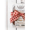 thumbnail image 6 of Fancy Panz 2-in-1 Dress Up & Protect Your Foil Pan, Made in USA, Fits 2 size of foil pans. Foil Pan & Serving Spoon Included. Hot or Cold Food. Stackable for easy travel. BPA free White, 6 of 9