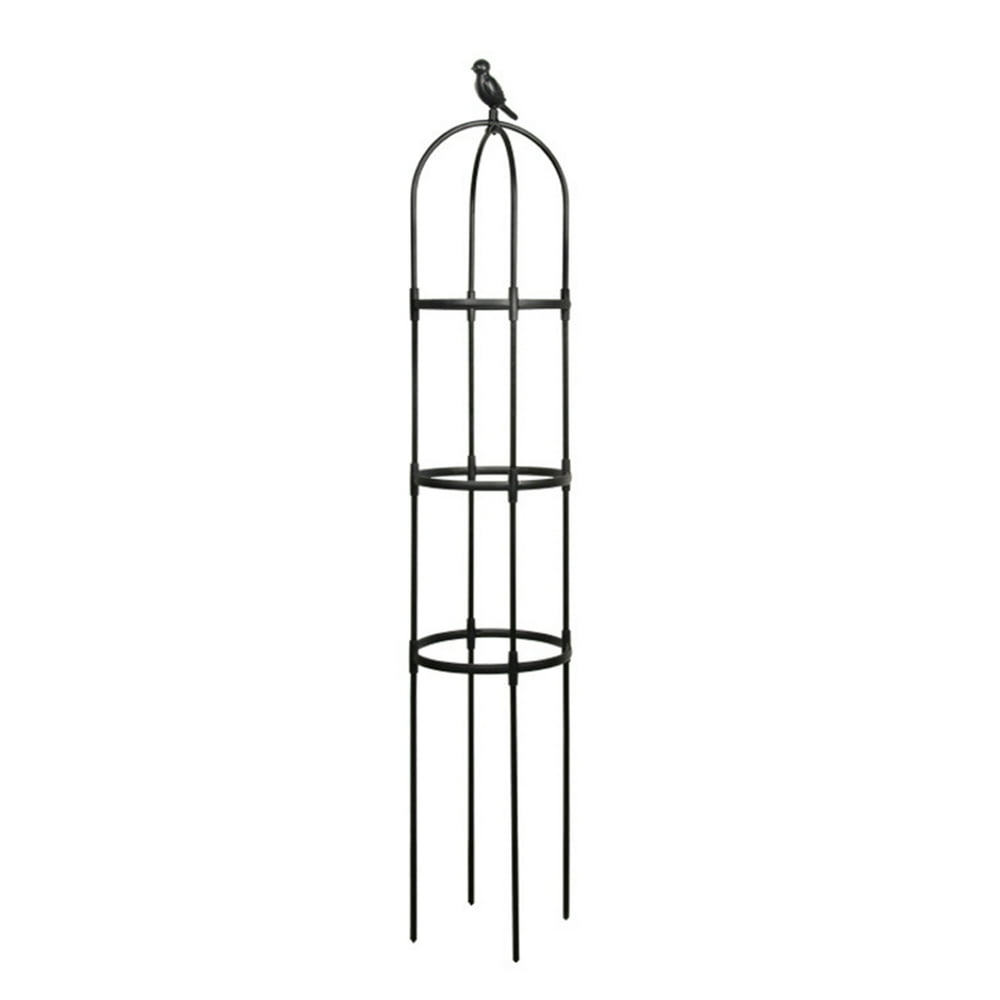 NZND Climbing Vine Rack Shelf Trellis Stands Cherry 1 Set Steel Rose