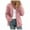 Pink*1, variant on Soft Polar Fleece Jackets for Women Plus Size Thick Zip Up Jacket Casual Long Sleeve Hiking Coat Warm Winter Outwear Dark Blue L