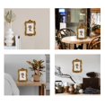 thumbnail image 4 of Marco de fotos AELS Vintage de 13 x 18 cm con frente de cristal dorado, 4 of 7