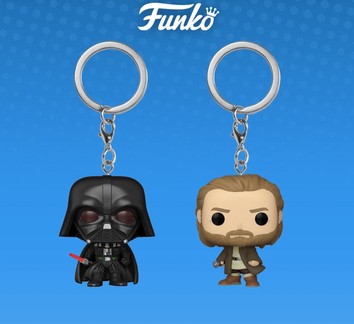 Disney Star Wars White Stormtrooper Metal Keychain Key Chain NEW FREE S/H C 