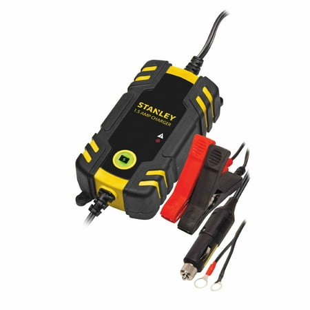 STANLEY FatMax 8 Amp Battery Charger/Maintainer (Best 3 Bank Marine Battery Charger)
