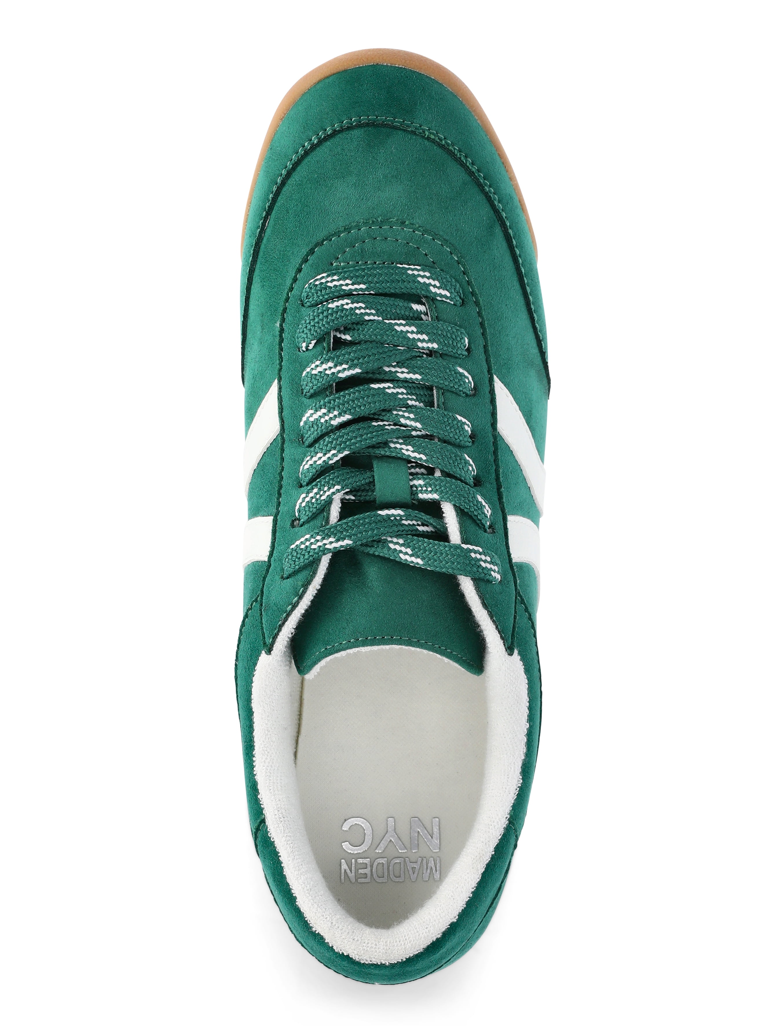 Madden NYC Women's Gum Sole Lace-up Low Sneakers