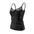 thumbnail image 5 of Dpjklzsn Women's Lace Trim Camisole Top, V-Neck Sleeveless Layering Tank, 5 of 5