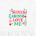 thumbnail image 4 of Inktastic Nonna and Nonno Love Me Girls Toddler Dress, 4 of 5