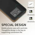 thumbnail image 4 of SaniMore for Samsung Galaxy S24 (6.2" 2024) Wallet Case,Back Flip Cash Pocket 360° Rotating Metal Holder Kickstand PU Leather Shockproof TPU Card Slots Magnetic Car Mount Wear-resistant Shell, Brown, 4 of 15
