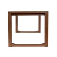 thumbnail image 4 of Boraam Rasmus Extension Dining Table [Chestnut Wire-Brush], 4 of 9