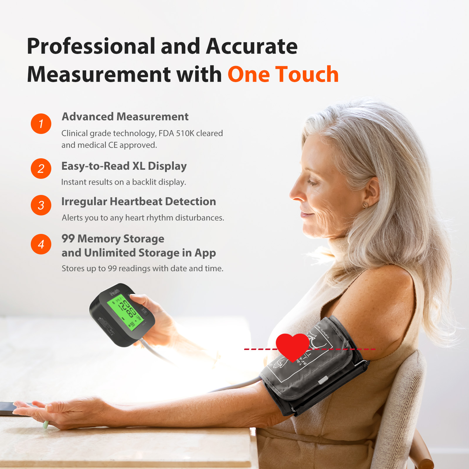 iHealth Track Plus Bluetooth Upper Arm Blood Pressure photo 6