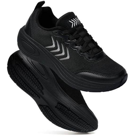Ecetana Women's Shoes Breathable Mesh Lightweight Non-Slip Walking Sneakers for All-Day Comfort