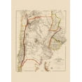 thumbnail image 2 of Arrowsmith 14x18 Gold Ornate Wood Framed with Double Matting Museum Art Print Titled - South America - Arrowsmith 1844, 2 of 4